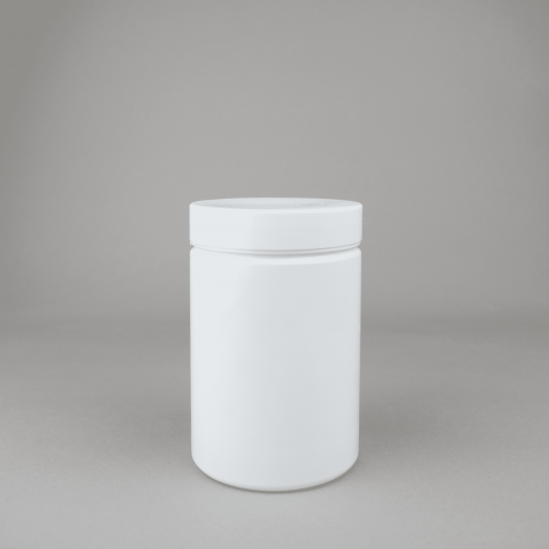 برطمان اسطواني ابيض 440 مل