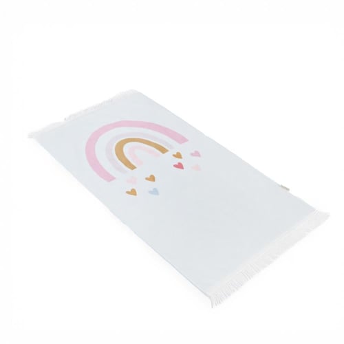 طقم صلاة أطفال – تصميم قوس قزح أنيق – خامة ناعمة –...