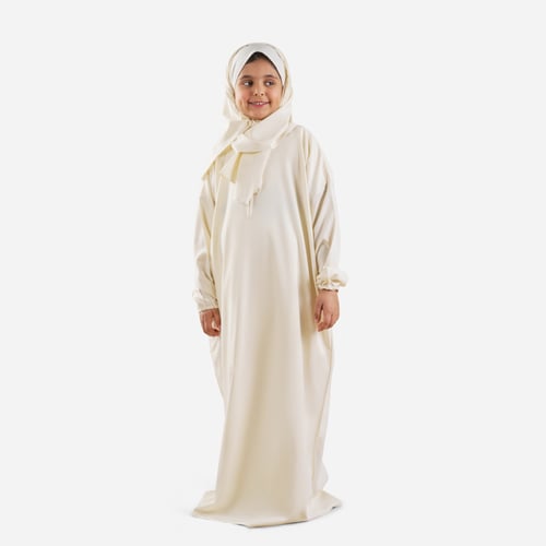 طقم صلاة للأطفال – تصميم محبب للصغار زيتي – مقاس 9...