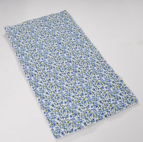 طقم سجادة صلاة اطفال قطعتين - مشجر ازرق