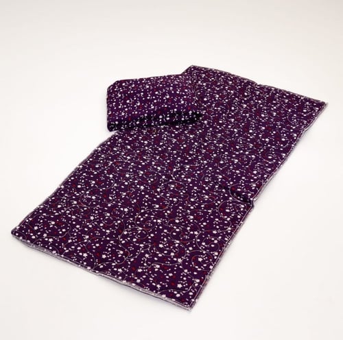 طقم سجادة صلاة اطفال قطعتين مشجر (قلنسوة متصلة) -...