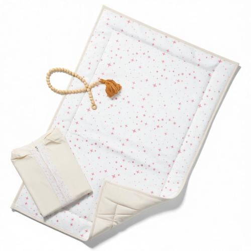 طقم صلاة أطفال – ألوان هادئة وردي – خامة ناعمة – م...