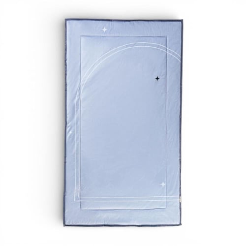 طقم سجادة صلاة 2 ق - FREE SIZE - رصاصي