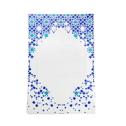 طقم سجادة صلاة اطفال - ازرق 2