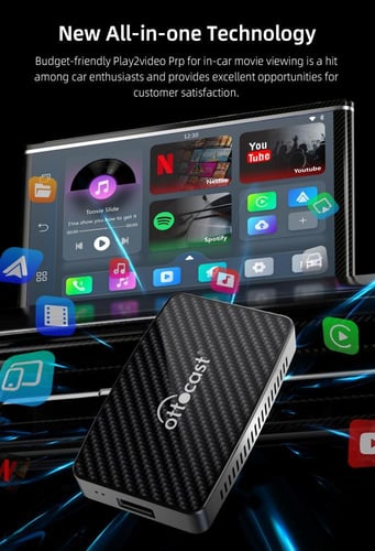 اتوكاست - Play2Video مشغل Carplay لاسلكي نظام اندر...