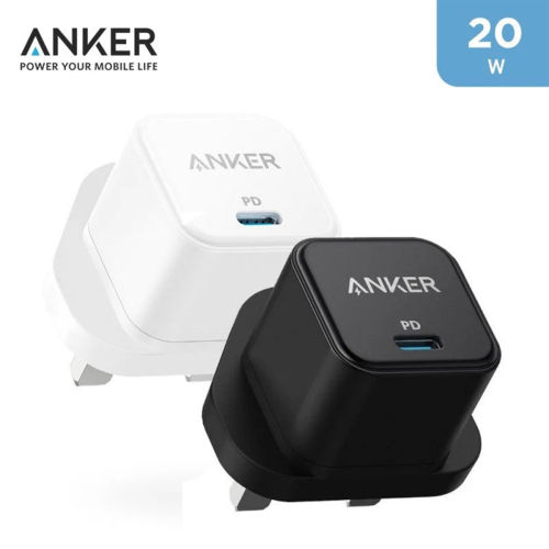 انكر شاحن جداري باور بورت بقوة 20 واط بمنفذ تايب س...