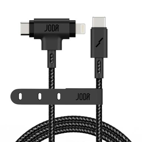 جودا - كيبل ايتننج بطول Duo USB-C to C - 1m
