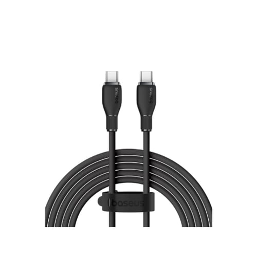 بيسوس - كيبل تايب سي الي تايب سي بطول 1.2 متر بقوة...