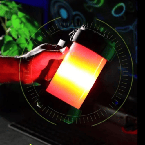 قوي Glow (بطارية متنقلة بسعة 4000 ملي أمبير - مصبا...