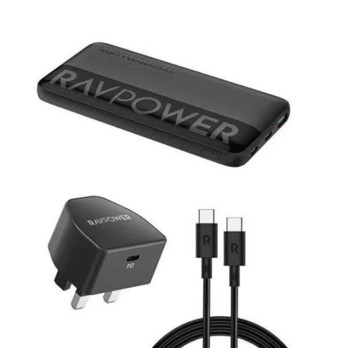 راف باور - بكج بطارية متنقلة بقوة 20 واط بسعة 1000...