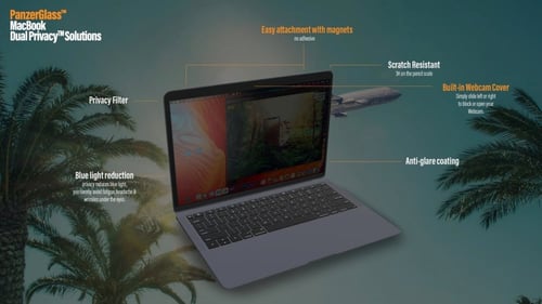 حماية شاشة بانزر جلاس خصوصية للابتوب