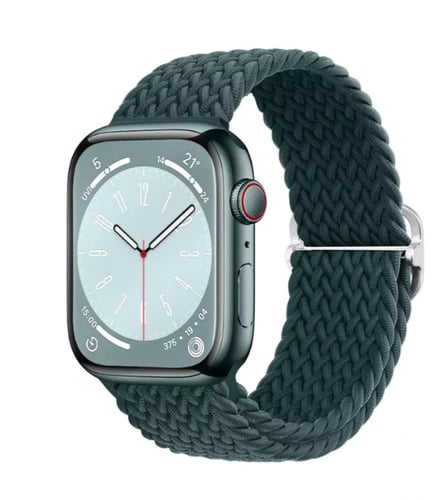 جرافيتي سوار ساعة ابل قماش - مقاس 42 - 44 - 45 - 4...