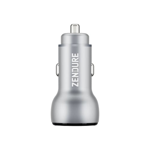 زندور - شاحن سيارة بمنفذين بى دى و يو اس بى بقوة 4...