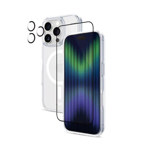 ارمور برو بكج حماية 3*1 ايفون 16 برو ماج سيف - شفا...