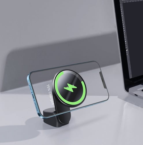 بسوس - قاعدة جوال بنظام الشحن الاسلكي MagSaif 15w