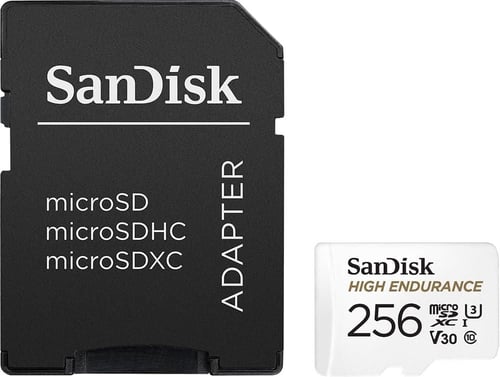 سانديسك بطاقة ذاكرة 4K حجم 256 جيجا High Endurance...