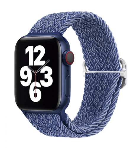 جرافيتي سوار ساعة ابل قماش - مقاس 42 - 44 - 45 - 4...