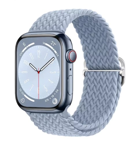 جرافيتي سوار ساعة ابل قماش - مقاس 42 - 44 - 45 - 4...