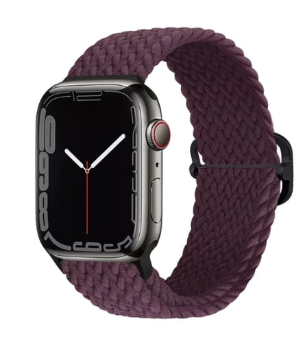 جرافيتي سوار ساعة ابل قماش - مقاس 42 - 44 - 45 - 4...