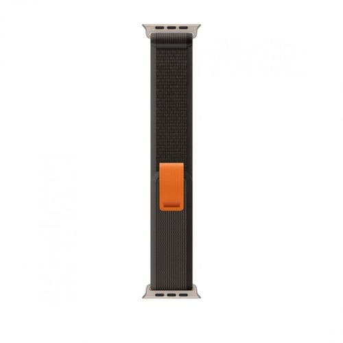 جرافيتي سوار ساعة ابل قماش بحلقة معدنية - مقاس 42...