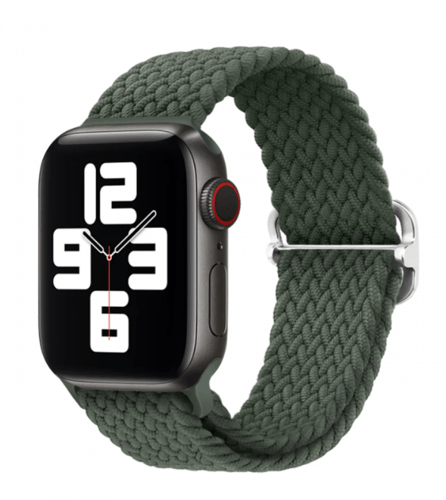 جرافيتي سوار ساعة ابل قماش - مقاس 42 - 44 - 45 - 4...