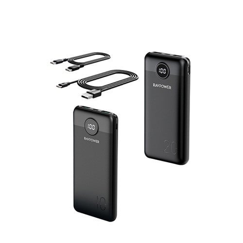 راف باور كومبو بطارية 20000+10000 بايونير 20 واط