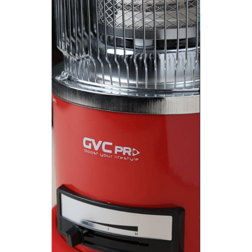 دفاية جي في سي برو دائرية , 2000 واط , احمر