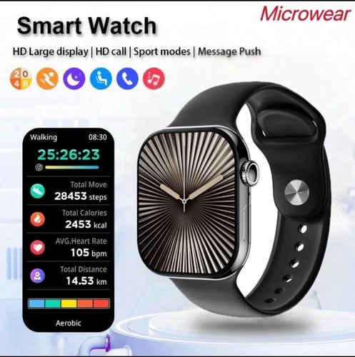 ساعة ابل سلسلة 10 Series (وظيفة الاتصال الخلوي + ن...