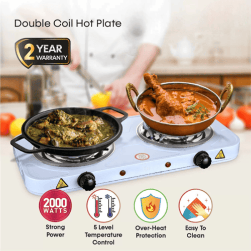 موقد دينيكس الكهربائي حلزوني عينين بقوة 2000وات لو...