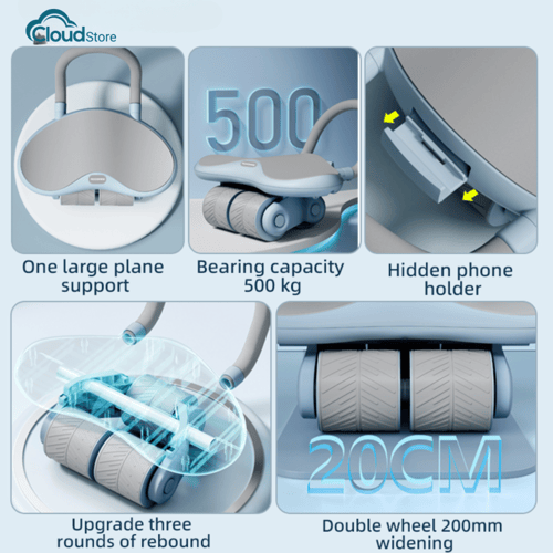 عجلة تمارين البطن المطورة