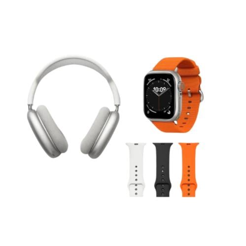 سماعات رأس لاسلكية مع ساعة ذكية وأساور