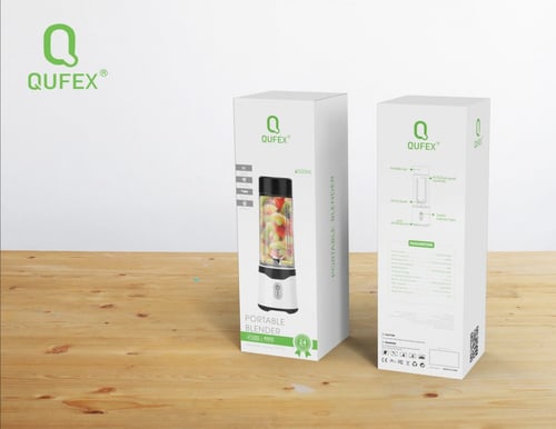 خلاط وشاحن متنقل QUFEX