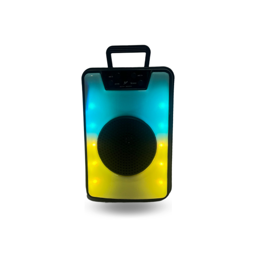 قطعتين سبيكر مكبر صوت مع اضاءة