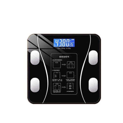 ميزان رقمي دقيق لقياس وزن الجسم، ميزان صحي منزلي ي...
