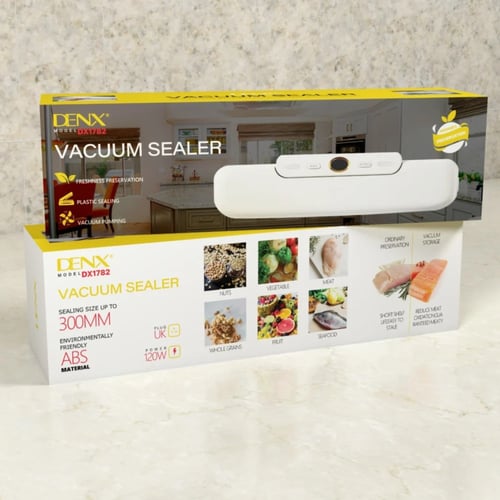 جهاز تغليف و تفريغ الهواء لحفظ الطعام + 35 كيس