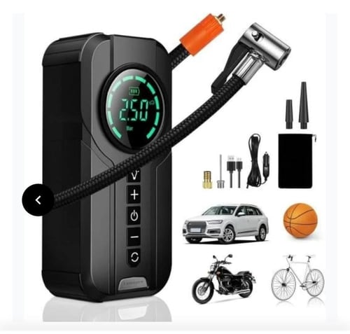 منفاخ واشتراك سيارة و باوربانك + مضخة