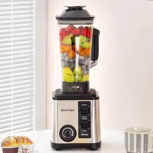 خلاط سلفر كرست 8 في 1 بقوة 800 واط محضر الطعام الع...