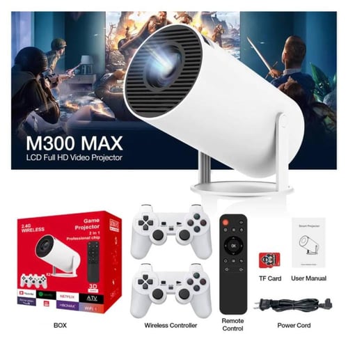 جهاز بروجكتور + ألعاب 2 في 1