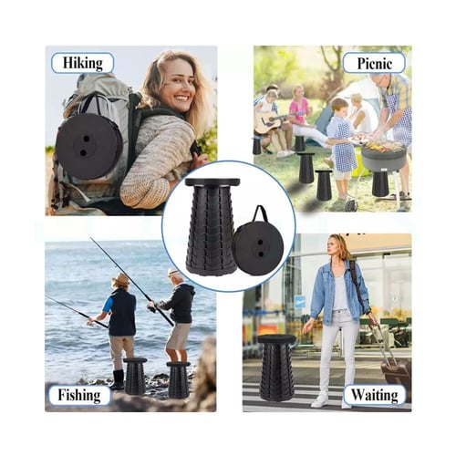 كرسي سفر بلاستيكي قابل للطي والتمديد، كرسي قابل لل...