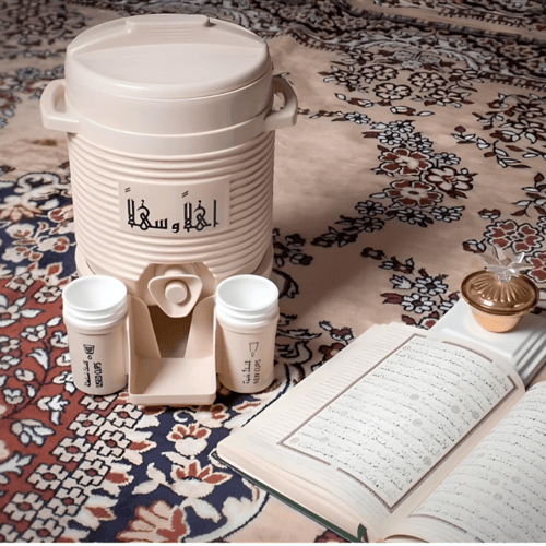 قطعتين ترمس ماء الحرم