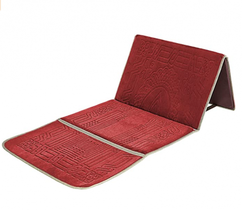 سجادة صلاة بمسند قابلة للطي