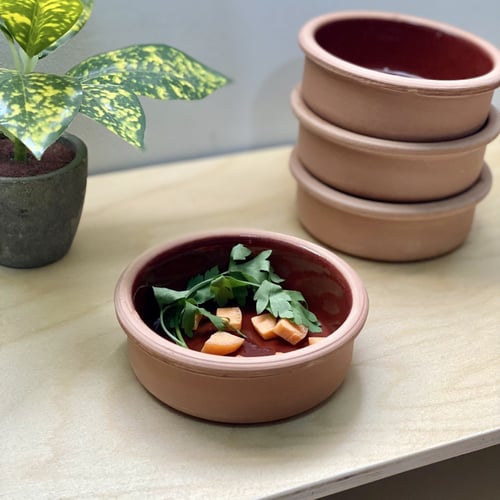 صحن فخاري صغير