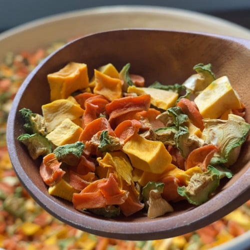 مكس الخضار المجففه