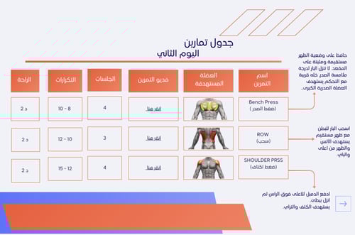 دليل القوة للذكور