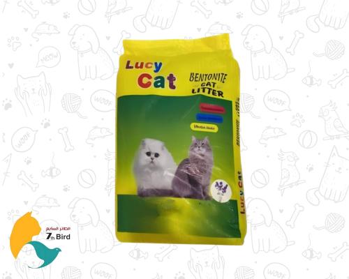 لوسي كات رمل للقطط معطر وعالي التكتل والامتصاص 20k...