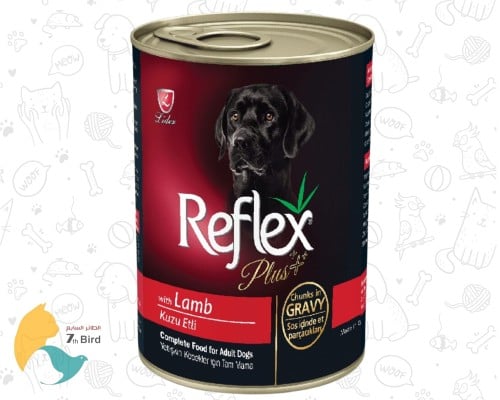 ريفلكس طعام رطب للكلاب بلحم الضأن 400g