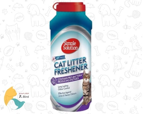 سيمبل سوليشن محلول بسيط معطر لفضلات القطط بالبودرة...