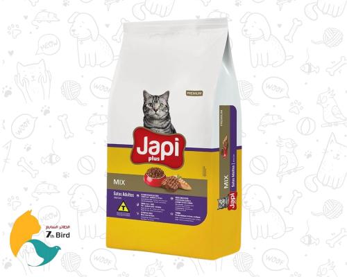 جابي بلس طعام جاف للقطط مزيج من اللحوم والأرز والخ...