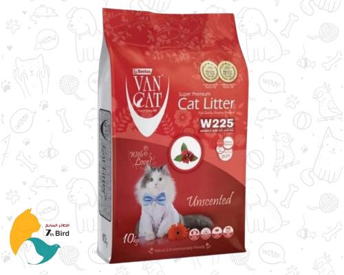 فان كات رمل للقطط الحساسة للرائحة خالي من العطور