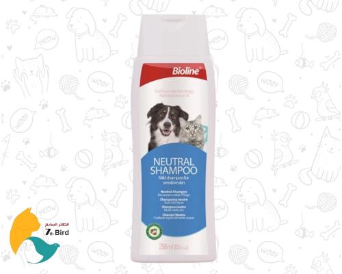 بيولين شامبو طبيعي للقطط والكلاب مناسب للبشرة الحس...